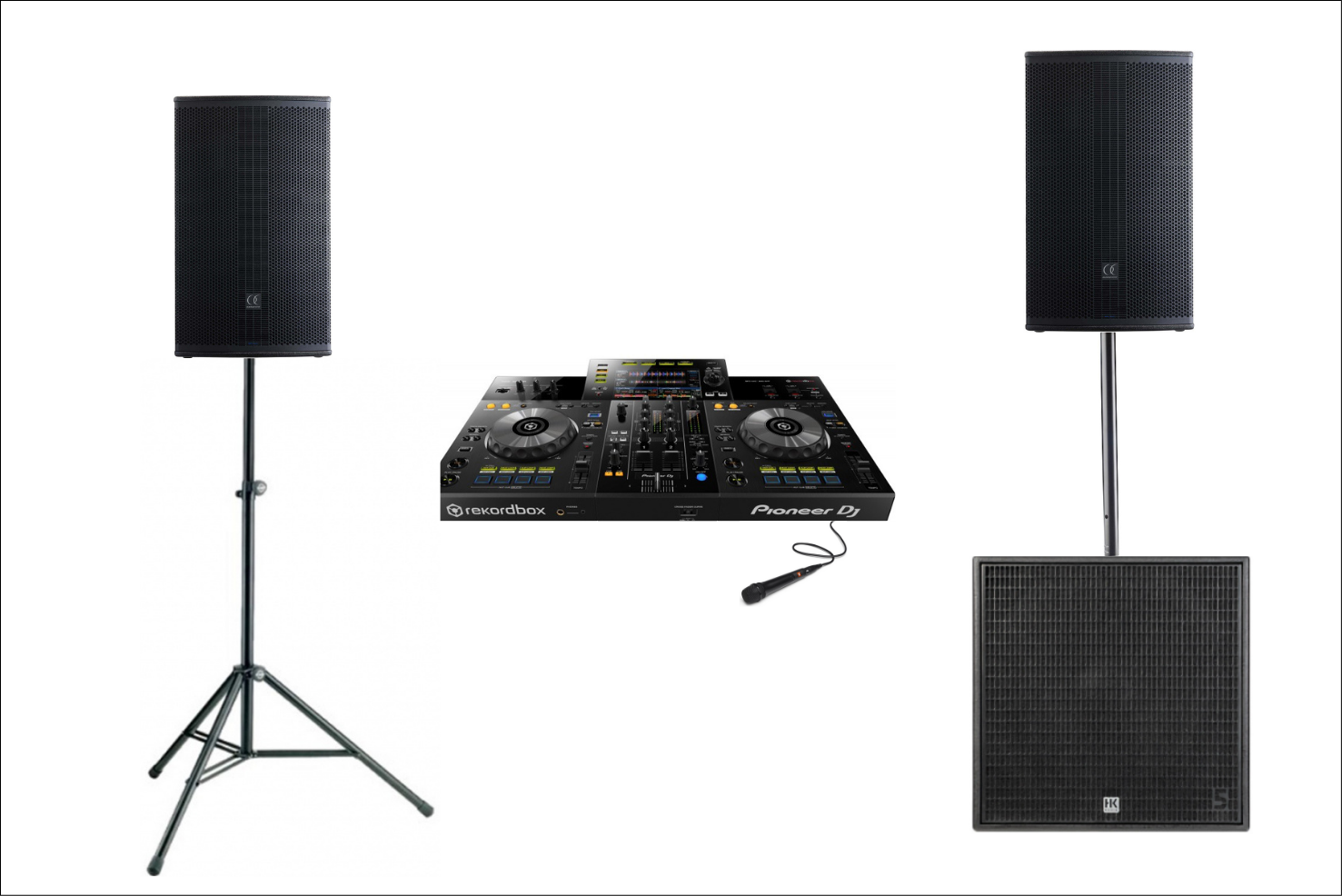 Audioset tot 50 Pers.