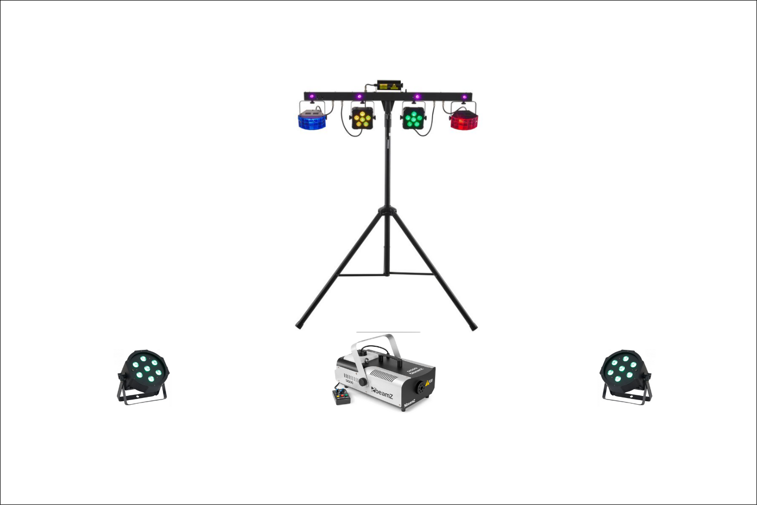 Lichtset tot 50 Pers.